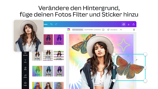 Canva: Design, Foto og Video Screenshot