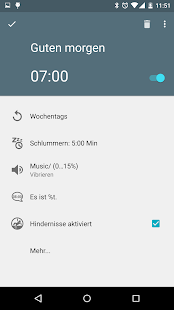 AlarmDroid (Wecker) Screenshot