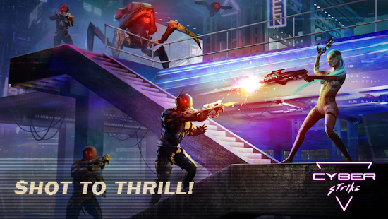 Cyber Strike - Infinite Runner Screenshot