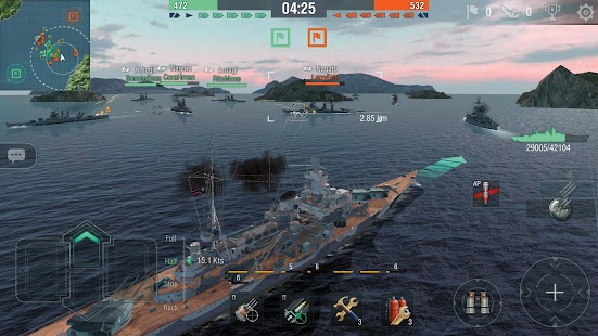 World of Warships Blitz War Screenshot