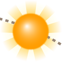 太陽位置和日出演示