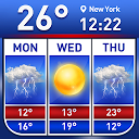 Weather report & temperature widget 16.6.0.6271_50157 APK Download