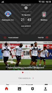 Beşiktaş JK Screenshot