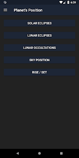 Planet's Position Screenshot