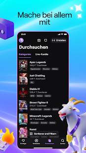 Twitch: Live-Streaming Screenshot