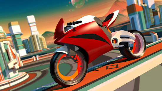Gravity Rider: Space Bike Race Screenshot