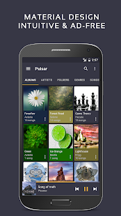 Pulsar Music Player Screenshot