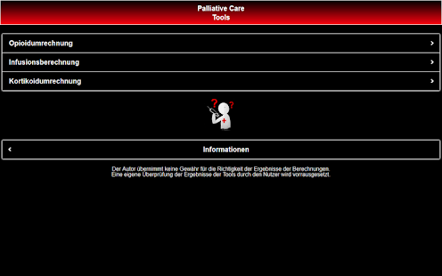Palliative Care Tools Screenshot