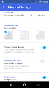 AppLock Face/Voice Recognition Screenshot