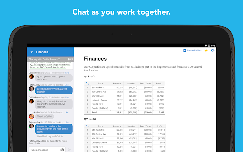Quip: Docs, Chat, Spreadsheets Screenshot