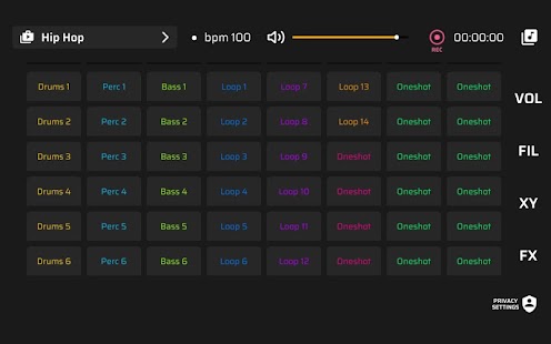 DJ Loop Pads - Создание музыки Screenshot