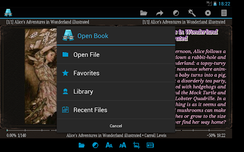 AlReader - читалка/reader книг Screenshot