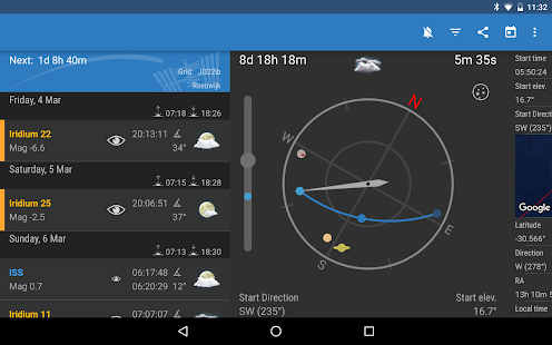 ISS Detector Pro Screenshot