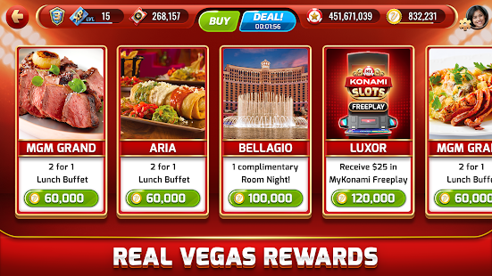 myKONAMI® Casino Slot Machines Screenshot