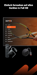 Zattoo - TV Streaming App Screenshot