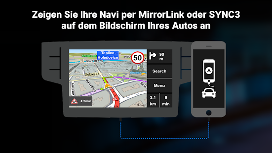 Sygic Auto Connected Navigatio Screenshot
