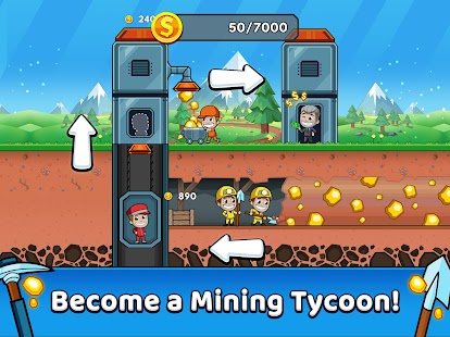 Idle Miner Tycoon: Gold & Cash Screenshot