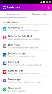 Free Basics by Facebook Screenshot