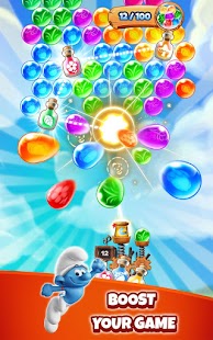 Smurfs Bubble Shooter Story Screenshot