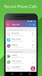 Anruf Aufzeichnen - Cube ACR Screenshot