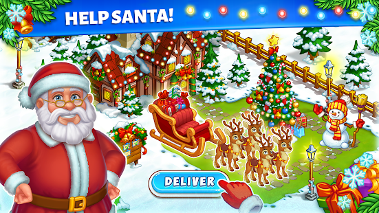 Новогодняя ферма Деда Мороза Screenshot