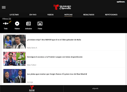 Telemundo Deportes: En Vivo Screenshot