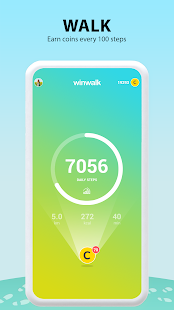 winwalk - it pays to walk Screenshot