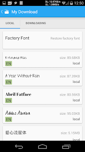 iFont(Expert of Fonts) Screenshot
