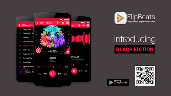 FlipBeats - Best Music Player Screenshot