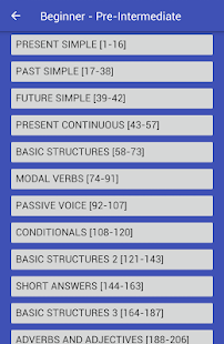 5555 English Grammar Tests Screenshot