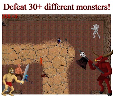 Escape the Minotaur s maze - Free Action Myth Game Screenshot