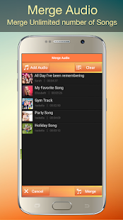 Audio MP3 Cutter Mix Converter Screenshot