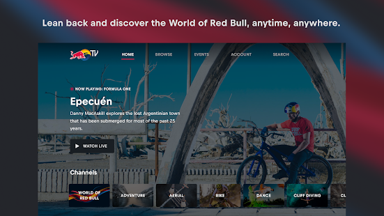 Red Bull TV: Videos & Sports Screenshot