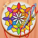 ダウンロード Cross Stitch Coloring Mandala をインストールする 最新 APK ダウンローダ