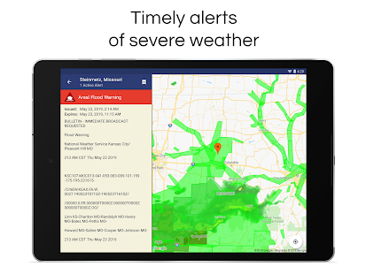 Clime: NOAA Weather Radar Live & Alerts Screenshot