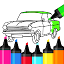 ダウンロード Cars Coloring Book for Kids をインストールする 最新 APK ダウンローダ