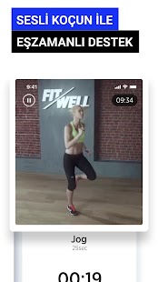 Fitwell - Fitness Egzersiz Screenshot