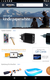 Amazon für Tablets Screenshot