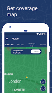 Meteor Speed Test 4G, 5G, WiFi Screenshot