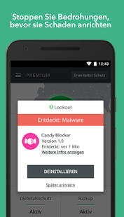 Antivirus & Sicherheit Lookout Screenshot