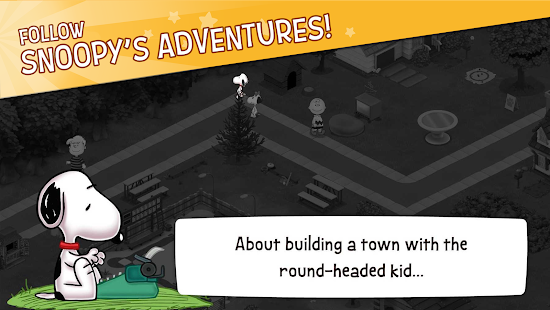 Snoopy's Town Tale CityBuilder Screenshot