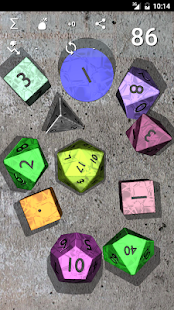 DnDice - 3D RPG Dice Roller Screenshot