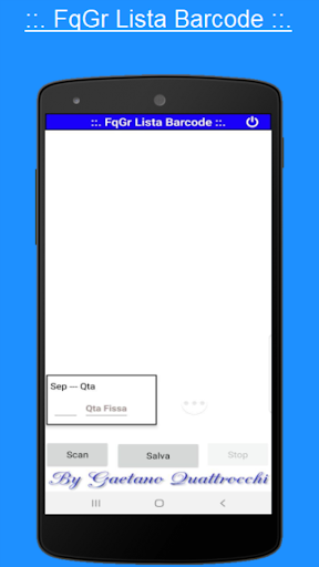 Android application FqGr Lista Barcode screenshort