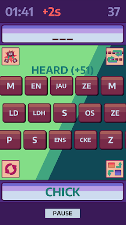 Game screenshot Lexslide - Arcade Word Builder hack