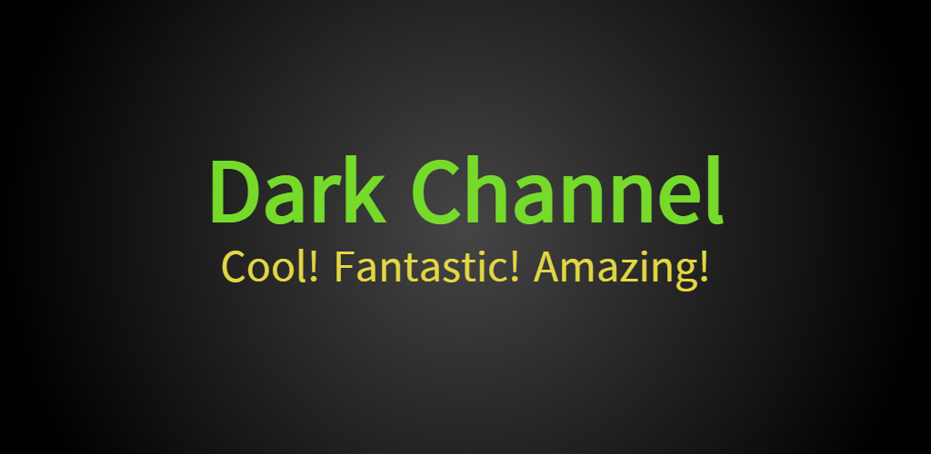 DEHAZY image Dark channel prior. Dark channel