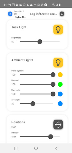 Android application Xybix Axys screenshort
