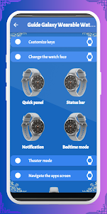 Guide Galaxy Wearable Watch 4