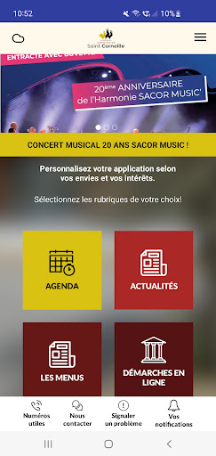 Android application Saint-Corneille screenshort
