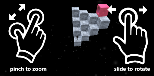 Android application 4D maze screenshort