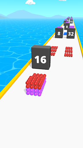 Android application Magnet Balls Run screenshort